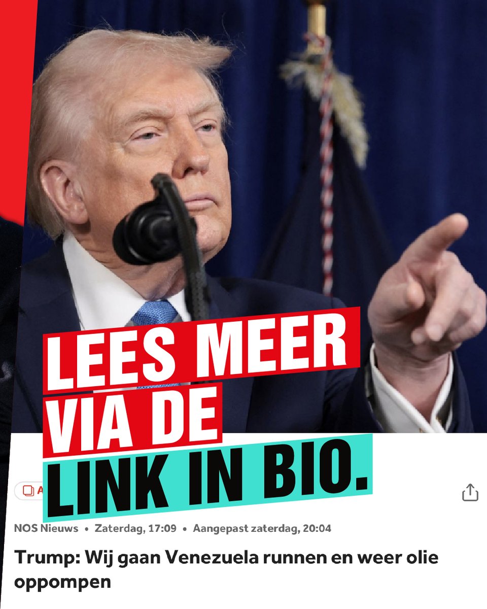 Alles voor de olie en de olie voor alles.

Wat nu gebeurt in Venezuela is geen incident, maar een bekend patroon.
Crisis aangrijpen om macht en grondstoffen te grijpen.

Irak was het voorbeeld.
Gewone mensen betaalden de prijs.
Daar en hier.

Internationaal recht mag geen bijzaak