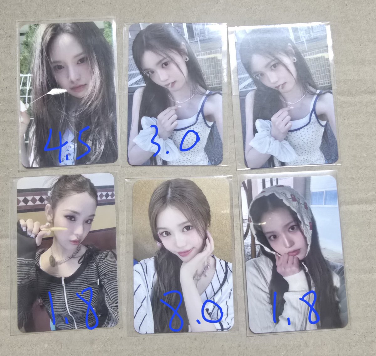 mkrjhan's tweet photo. 이즈나 사녹 공방포카 
SIGN BEEP NOT JUST PRETTY
MAMMAMIA 포카 양도
wts sell dm plz 디엠주세요!

IZNA  broadcast photocard 
마이 지민 코코 사랑 정은 세비
mai jeemin koko sarang
jungeun saebi
poca 포토카드 https://t.co/dc0zELth91