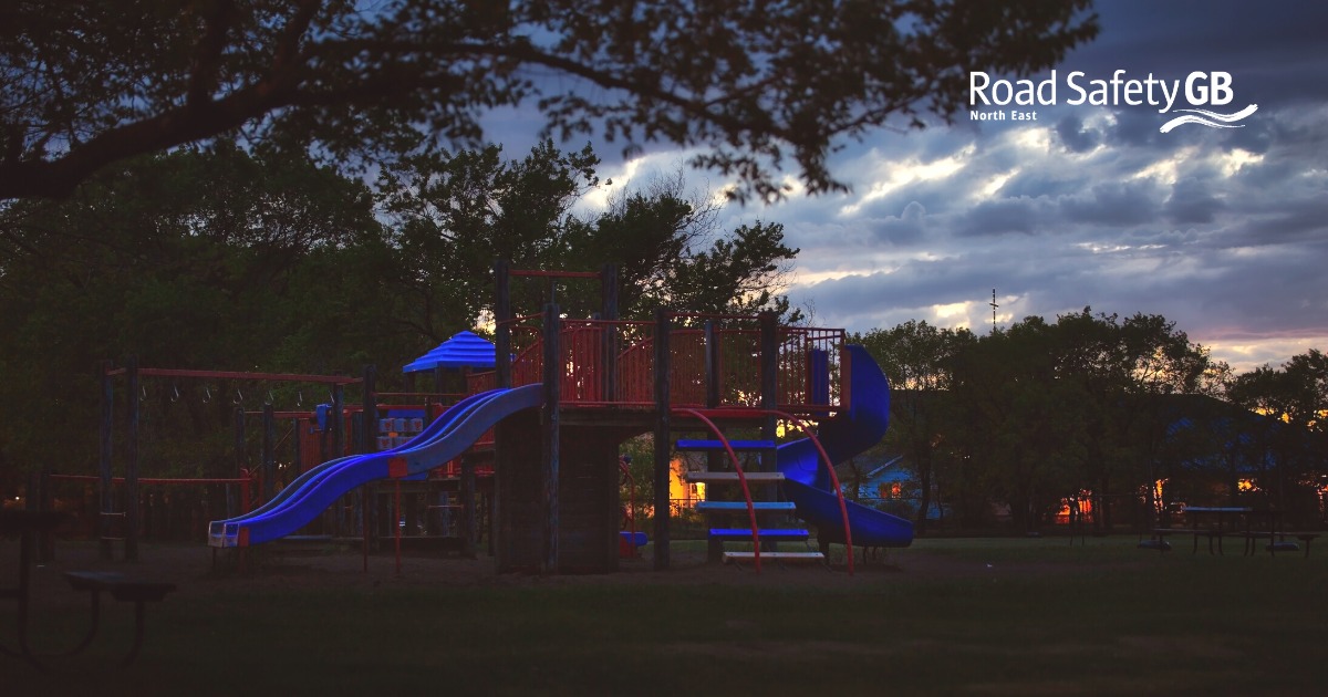 It's not just the evenings that are dark this time of year.

Make sure your little ones are visible when walking to school. A reflective, brightly coloured coat can make all the difference.

Drivers, slow down and expect children to step out from behind parked cars.