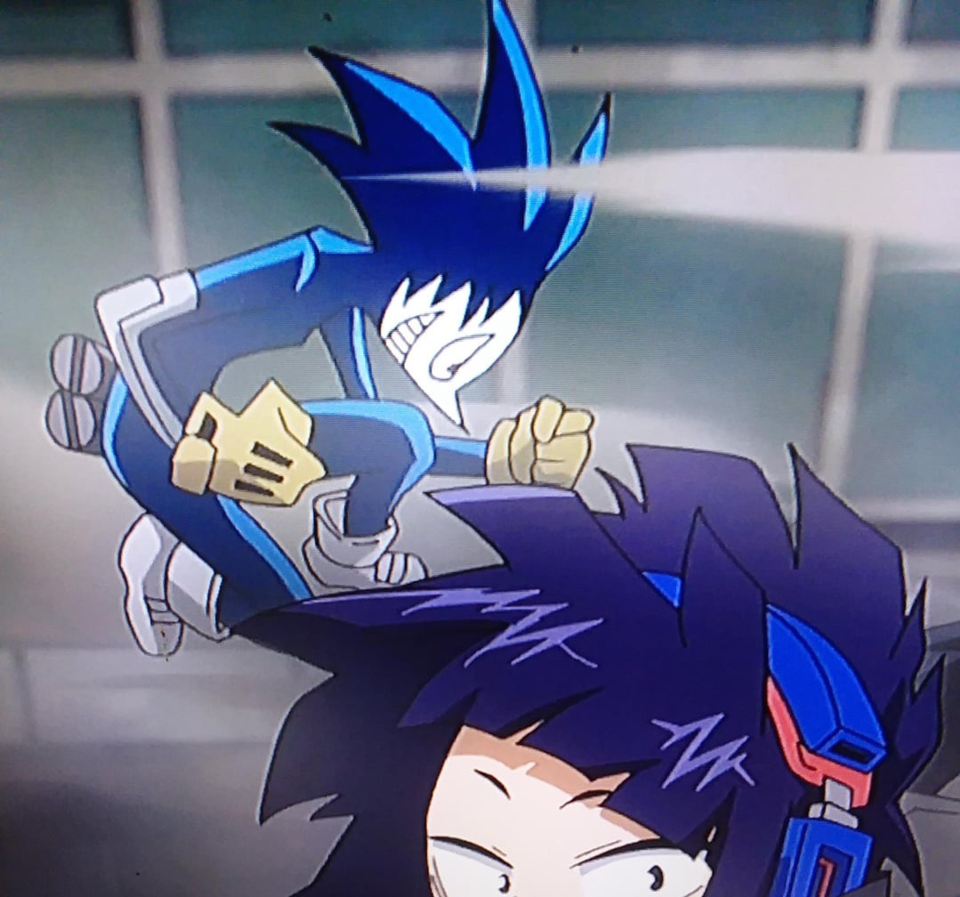 aratata46's tweet image. Sonic actually exists in mha btw