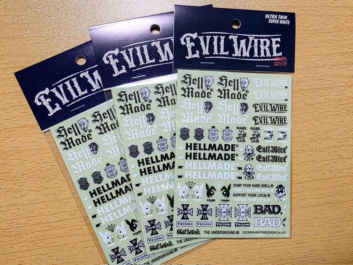 やっと買えました😭✌️✨ #EVILWIRE #ステッカー #ミニ四駆