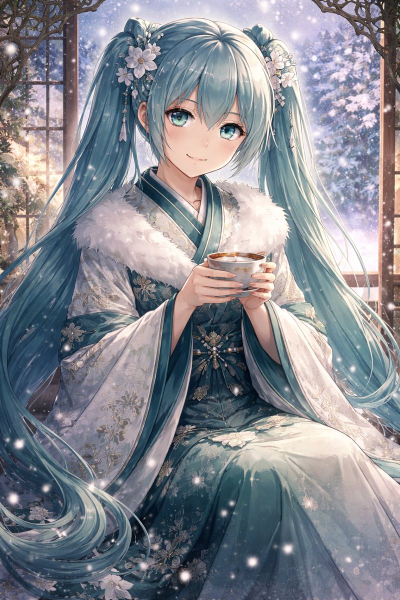 mikullunation's tweet image. 初音ミク #AIart #AIイラスト