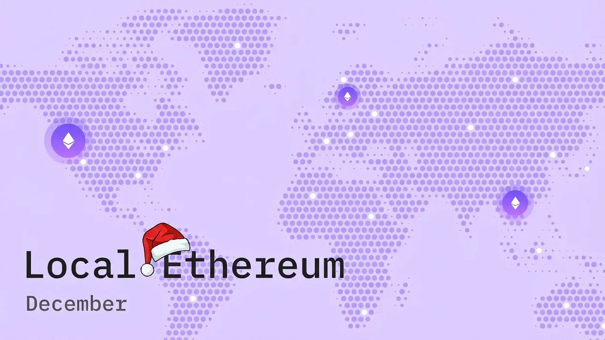 geodelabs's tweet image. Happy new year🎄

Dec 2025 in Ethereum:

- AI agents from Japan found protocol bugs @NyxFoundation
- JPMorgan launched a tokenized money-market fund on Ethereum
- The new Ethereum hub opened in Lagos @Web3Bridge

Excited to see what builders ship next.✨

localethereum.substack.com/p/local-ethere…