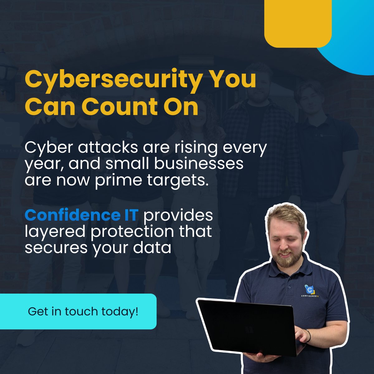 Cyber threats are rising fast.

Layered security keeps your data protected and your business resilient.

Secure your organisation today - visit-our.link/OvUQuuH

#CyberSecurity #DataProtection #SMB