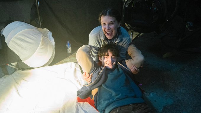 One Last Adventure: The Making of Stranger Things Season 5 goes behind the curtain of the epic #finale  from storyboard to set, and the heartfelt goodbyes of cast &amp; creators. #Premieres Jan 12 on Netflix 📺✨ 
#BTS #Netflix #StrangerThings #StrangerThings5 #Viral #Trending