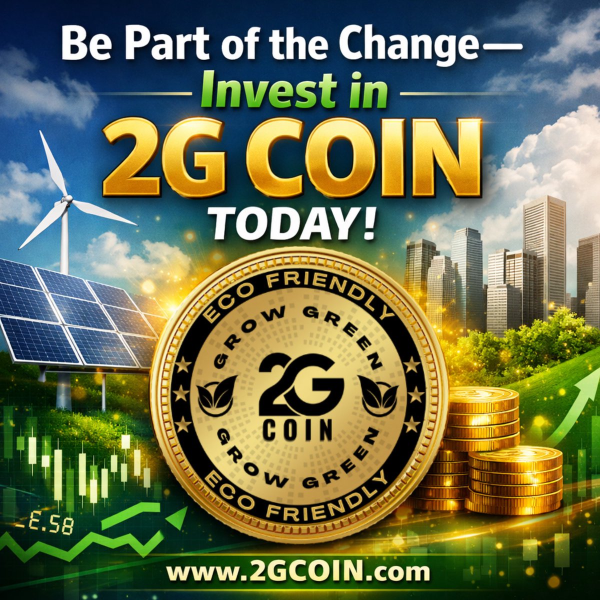 Every big change starts with a small step.
Join the movement towards sustainable growth with 2G COIN.
Invest today. Grow tomorrow. 🚀🌱
#2GCoin #BeTheChange #EcoFriendlyCrypto #WealthWithPurpose