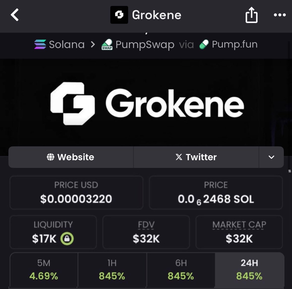 tops160's tweet photo. $grokene is breaking levels! 🌙
From $32K ➡️ $330k MC locked in a solid 10x gain from my private TG drop. 💎📈
Early birds keep winning.
👉 Follow + DM to get in before the next rocket launches! 🚀

FwcyErGhtFHYjX6SGyRFAejwRAvkAYihWFXbWTmnpump https://t.co/iMUUSlrdrr