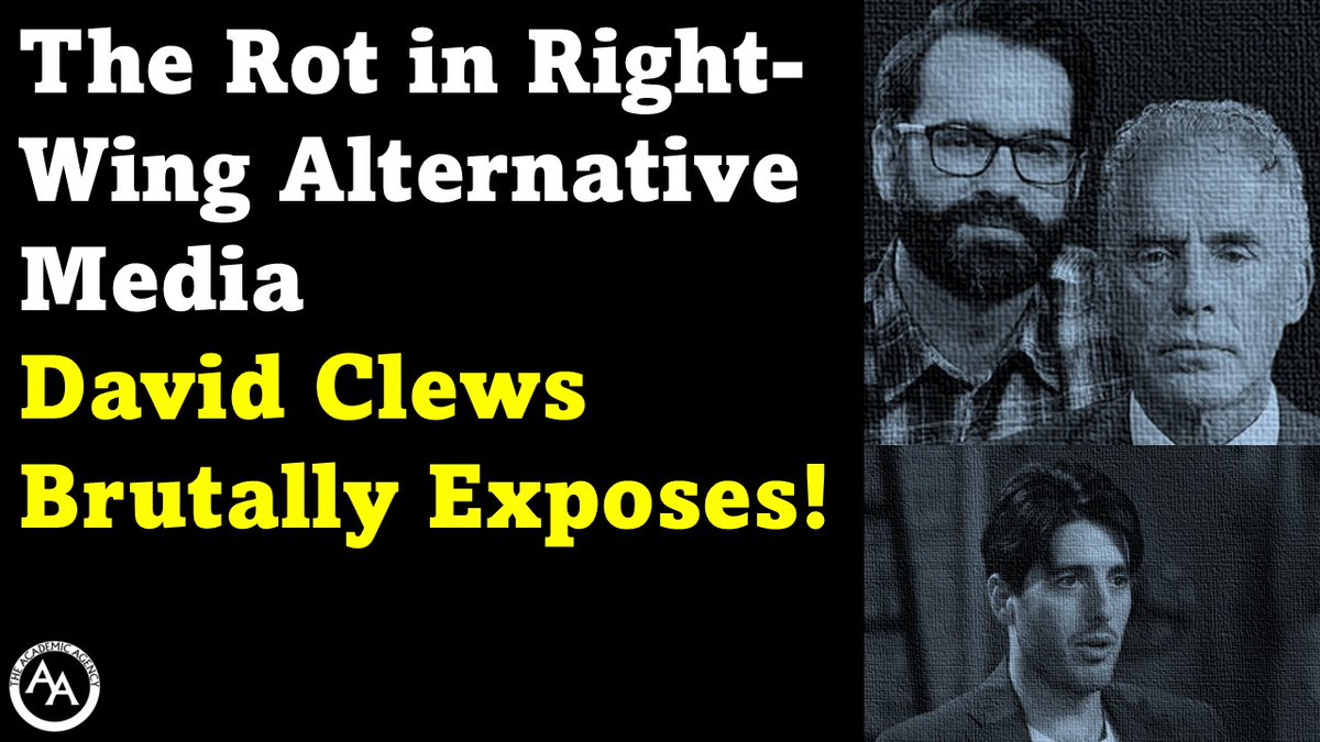 AcademicAgent_X's tweet image. Today @UnityNewsNet and I went over an hour on THE ROT that has set in on the online right. Many things covered. This will premiere at 6pm!

youtube.com/watch?v=NXnz5I…