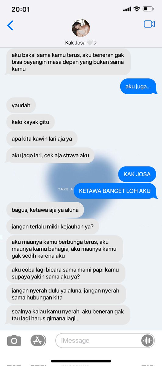 matchacioya's tweet image. — si kecintaan ini katanya jago lari

a joshua one tweet 
; part of now hiring universe 🌌