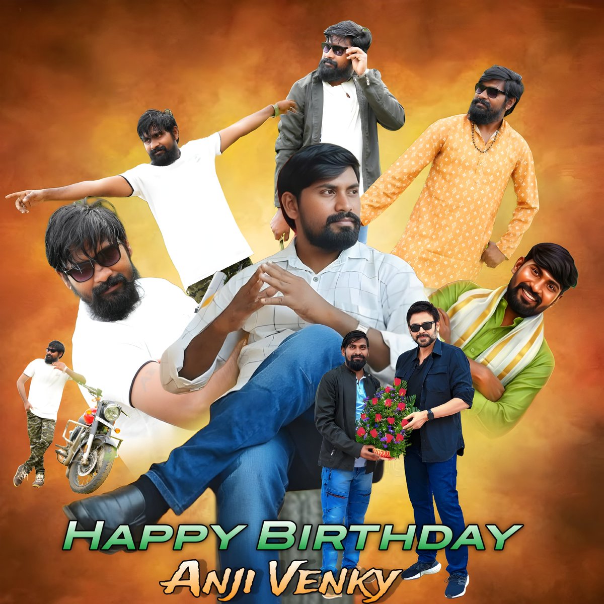arepalli1976's tweet photo. Happy to launch our beloved brother @AnjiVenky5 Birthday CDP
Wishing A Very Happy Birthday @AnjiVenky5
Wishing You Good Health &amp; Happiness 

#HappyBirthdayAnjiVenky
#HBDAnjiVenky
#TSPublicitySecretary

@VenkyMama @RanaDaggubati @SureshProdns @TSDaggubatiFans https://t.co/d7TPlHyTDV