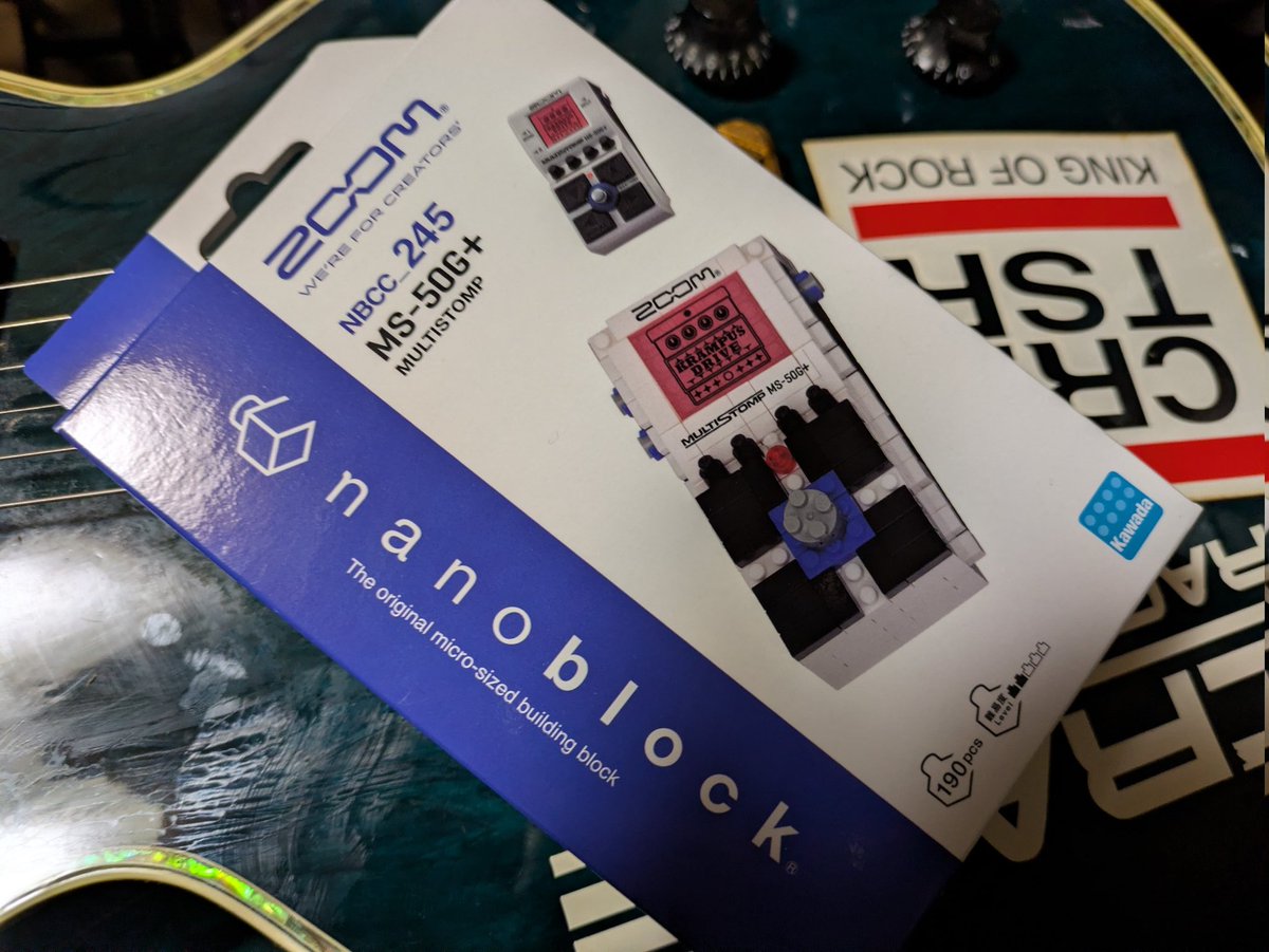 正月休み（大してなかったけど…）は割りとのんびりできたけど隙間時間にYoutubeを▶️

観るとついつい欲しくなってポチッて👆️しまいましたわ💦
まぁ活躍してもらいましょう🎸🙆‍♀

時としてYoutubeも財布の紐を緩めるので危険⚠️☠️
それと頼んでもないのに付属で❓封入🤔