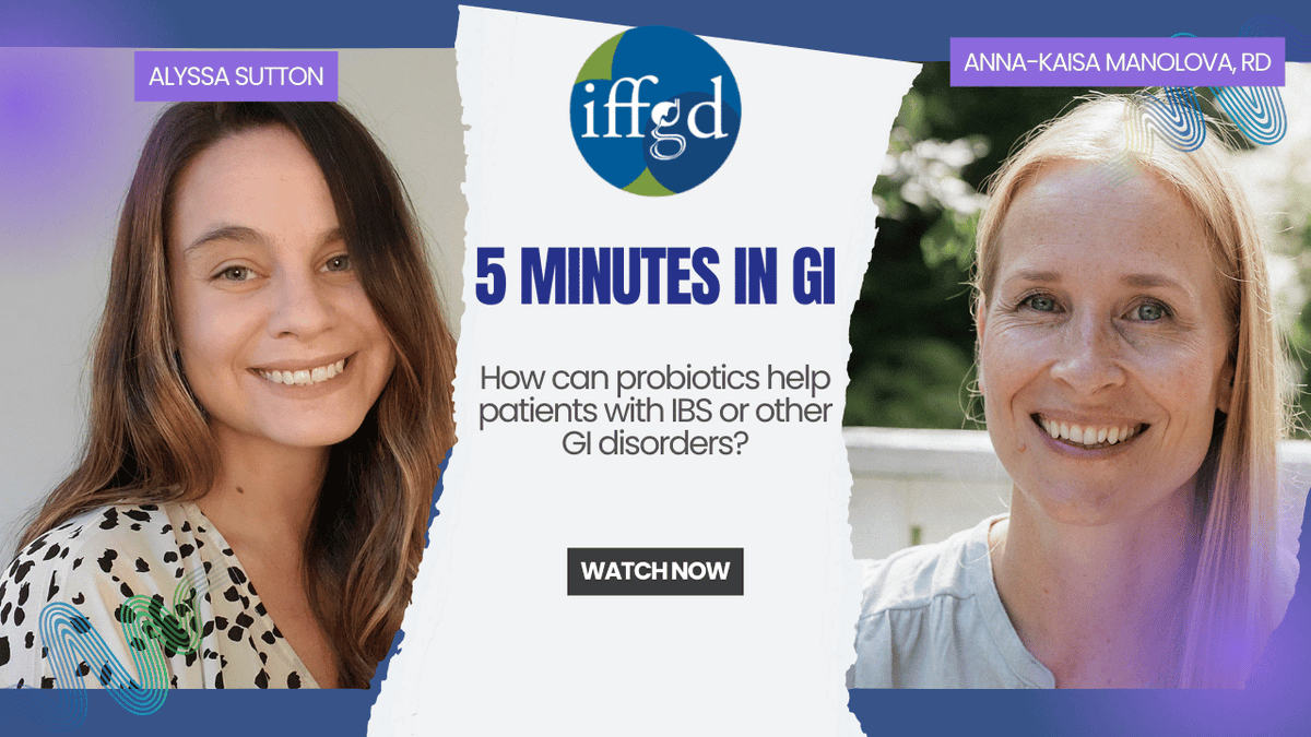 IFFGD's tweet image. #Probiotics are everywhere- but do they actually help with #IBS or other #GIconditions? In this episode of 5 Minutes in GI, we explain how probiotics work, why results vary, and why personalized guidance matters. 

youtu.be/M-xFBsZSG1Y