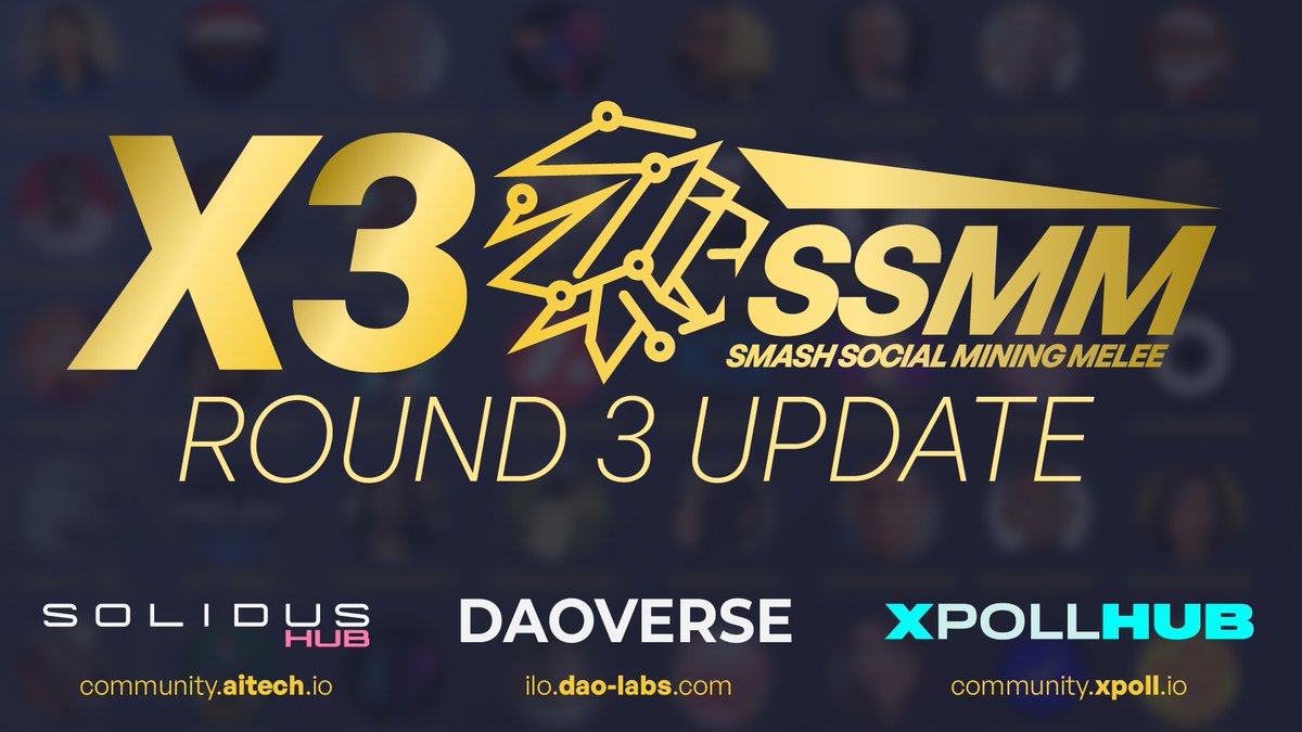 👏Massive shoutout to every outstanding miner who just powered their way into the X3 SSMM Round 3 across our ecosystems!

✨Your consistency, dedication, and high‑quality contributions continue to raise the bar 

👇Let’s celebrate the champions