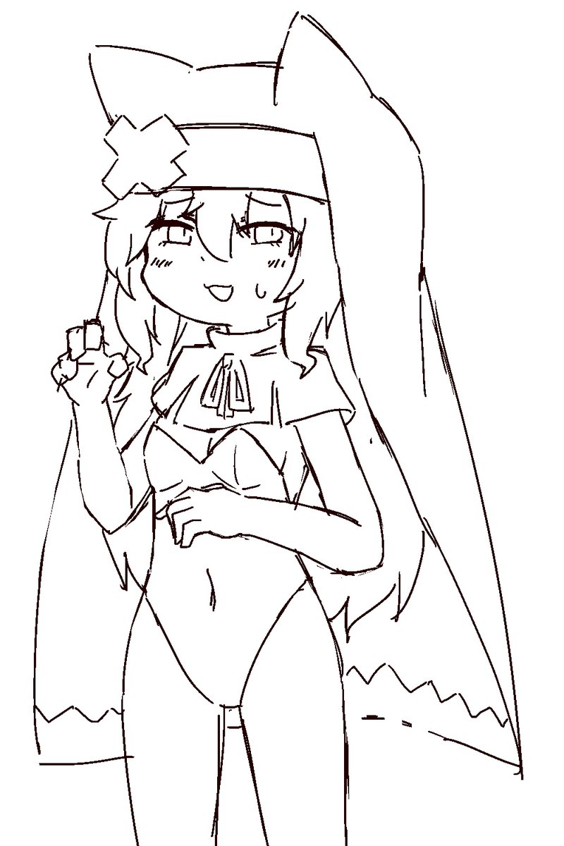 バニービスキュイの描きかけ
いまいち筆が乗らなくなったので供養しておく 