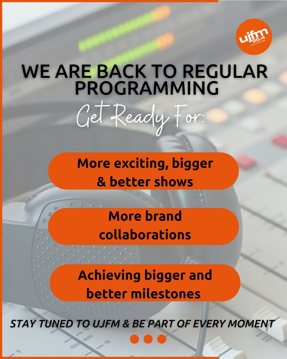 UJFM #ShapingOurFuture tweet media