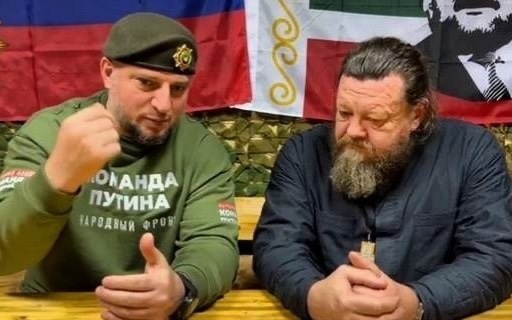 Our brother - a courageous fighter and Orthodox priest of the "AHMAT" special forces of the Russian Ministry of Defense, and the rector of the Holy Trinity Church, Archpriest Evgeny Shestopalov, received shrapnel injuries as a result of another cowardly attack by the Kiev