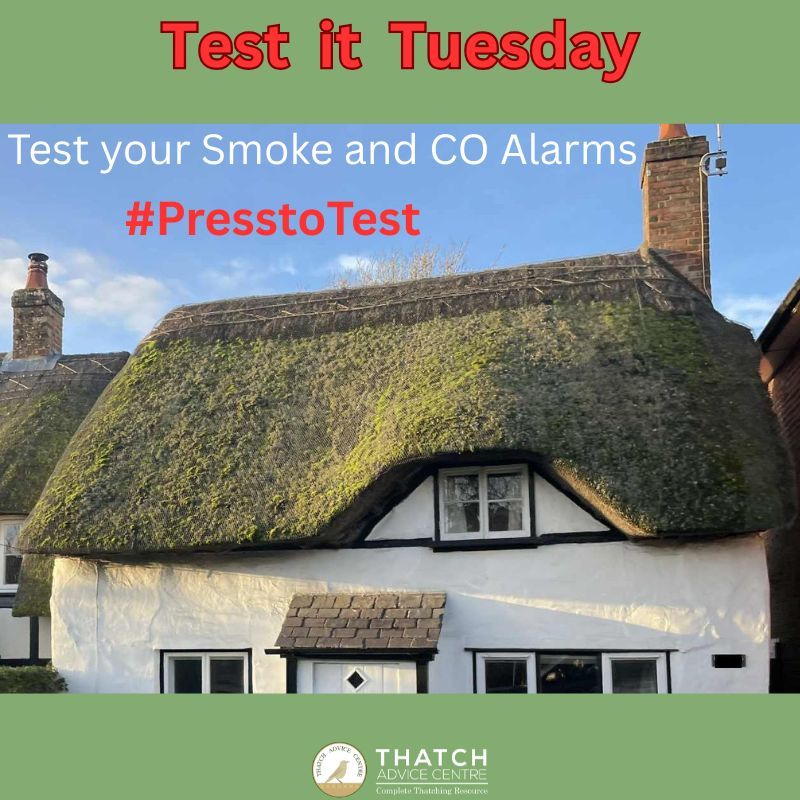 #TestitTuesday  #PresstoTest
Final reminder of January to 
Test your Smoke and CO Alarms.