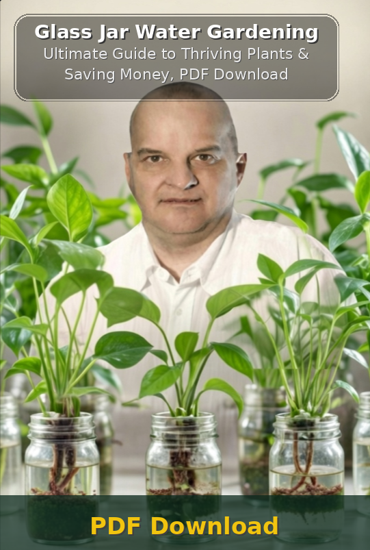 2026 EDITION Glass Jar Water Gardening: Ultimate Guide to Thriving Plants &amp; Saving Money, PDF Digital Download.  No Soil, No Mess! 
This isn't just propagation; it's a long-term, low-maintenance indoor garden! etsy.com/woodcraftspect…