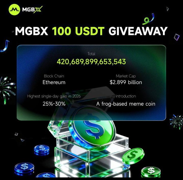 bambrizzz's tweet photo. 🎆 Kick off January with a chance to win 100 USDT!

Can you identify the token from the clues on the poster below? 👇

🔸 Follow @MGBX_Global
🔸 Like & repost, then tag a friend
🔸 Comment your answer along with the current price

🎁 5 winners will split 100 USDT
✨ Hint: The token starts with P

#MGBX