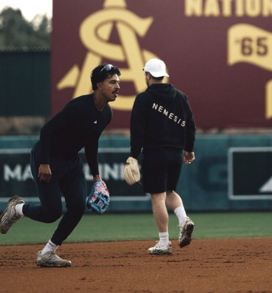 Metsmerized's tweet image. Mark Vientos is working out with Alex Bregman in Arizona.

(IG/nemesisbsbl)