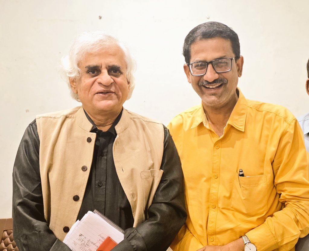 ANILGALGALIRTI's tweet photo. Today met Senior Journalist P. Sainath at Mumbai Marathi Patrakar Sangh, Mumbai and discussed media responsibility, transparency & people’s issues.
#PSainath #ANILGALGALIRTI #AnilGalgali #Mumbai