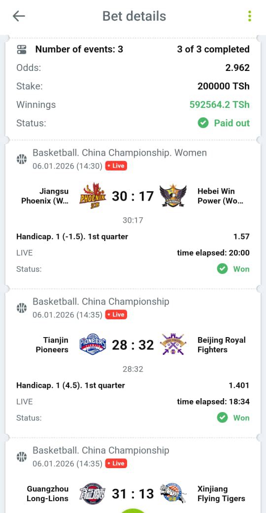 Booooommmm🔥🔥🔥🔥💥💥💥
Kama kawaida yetu Keka la asubuhi tayari limetiki saizi nawashushia lingine usiache🫵

Code BHSFX
Stake 2.5m
Odds 4🔥

👉Jisajili kama huna account 
👉Kampuni WinWin bet
‼️Zima VPN unapojisajili 

Reg link 👇
topgamewinwin.org/GcDDrt

APK link 👇