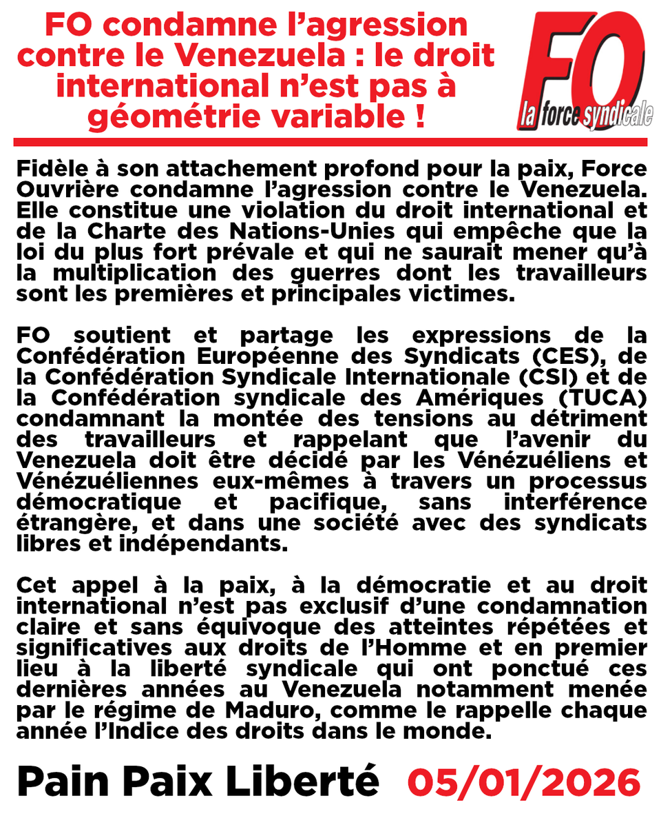 Force Ouvrière Action Sociale 35 tweet media