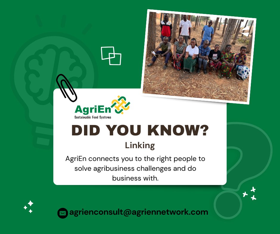 Whether you are looking for change makers or partners in the agri-food sector, AgriEn connects people to solve challenges and build long-term collaboration. 
👉Looking to collaborate or connecting this year? Get in touch with us.