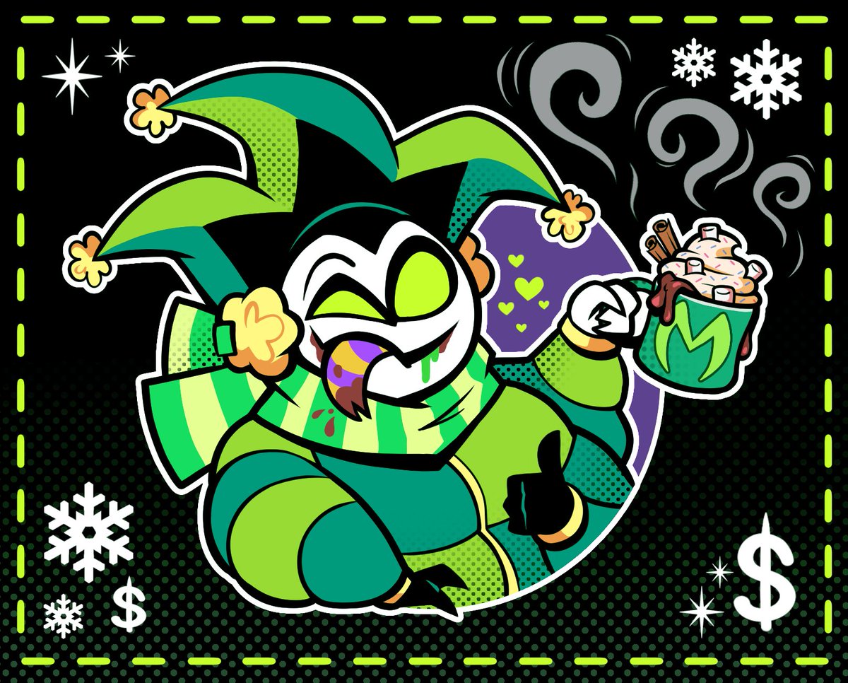 #HelluvaBoss #Mammon #HelluvaBossMammon 

Today is a ☕️hot chocolate☕️ kind of day