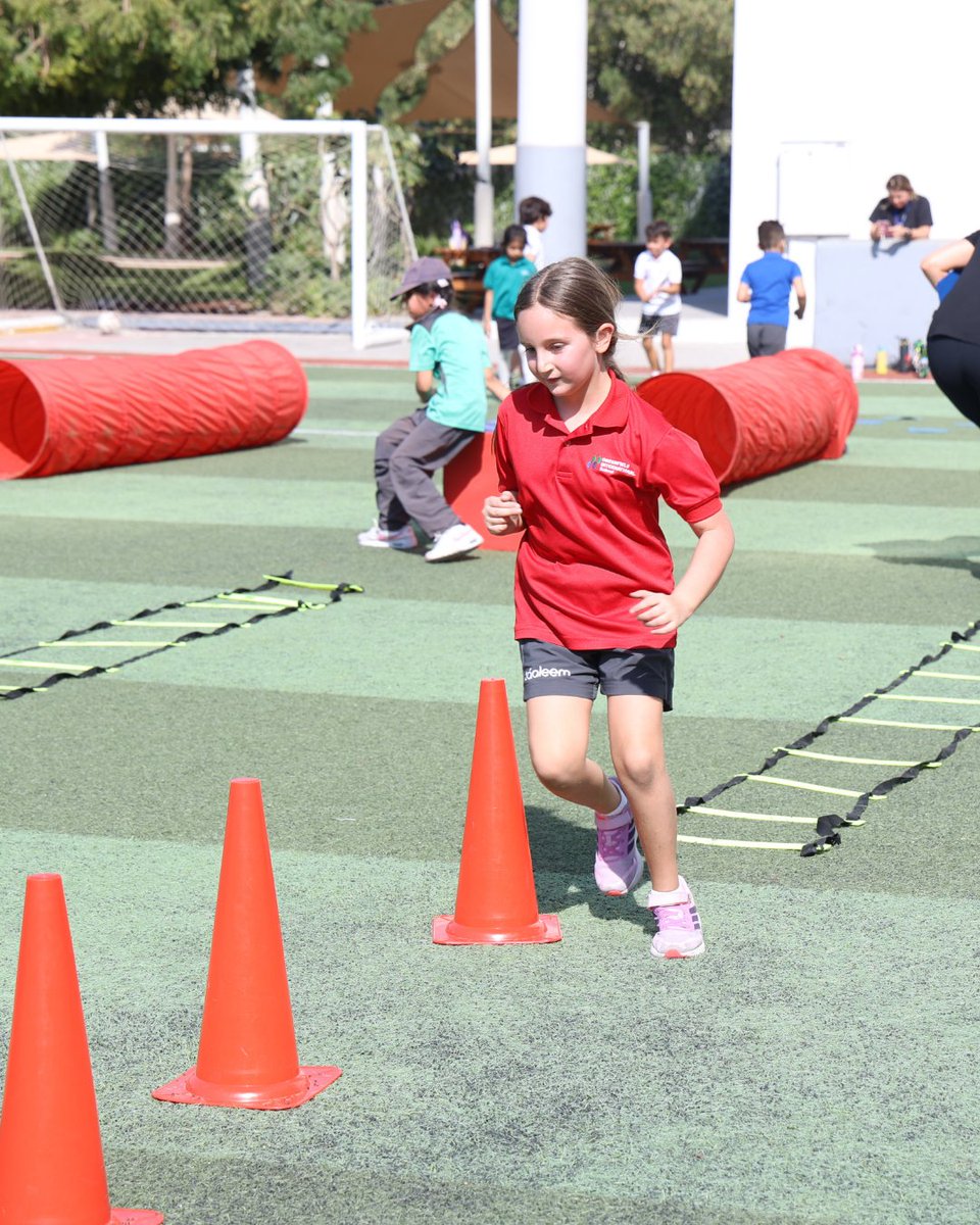 GreenfieldIntS's tweet image. Setting the tone for Term 2 with a positive and engaging atmosphere at our KG2 &amp;amp; Grade 1 Sports Days. Students took part in a variety of fun fitness activities, demonstrating IB Learner Profile attributes.

#ThrivingTogether #SportsDays