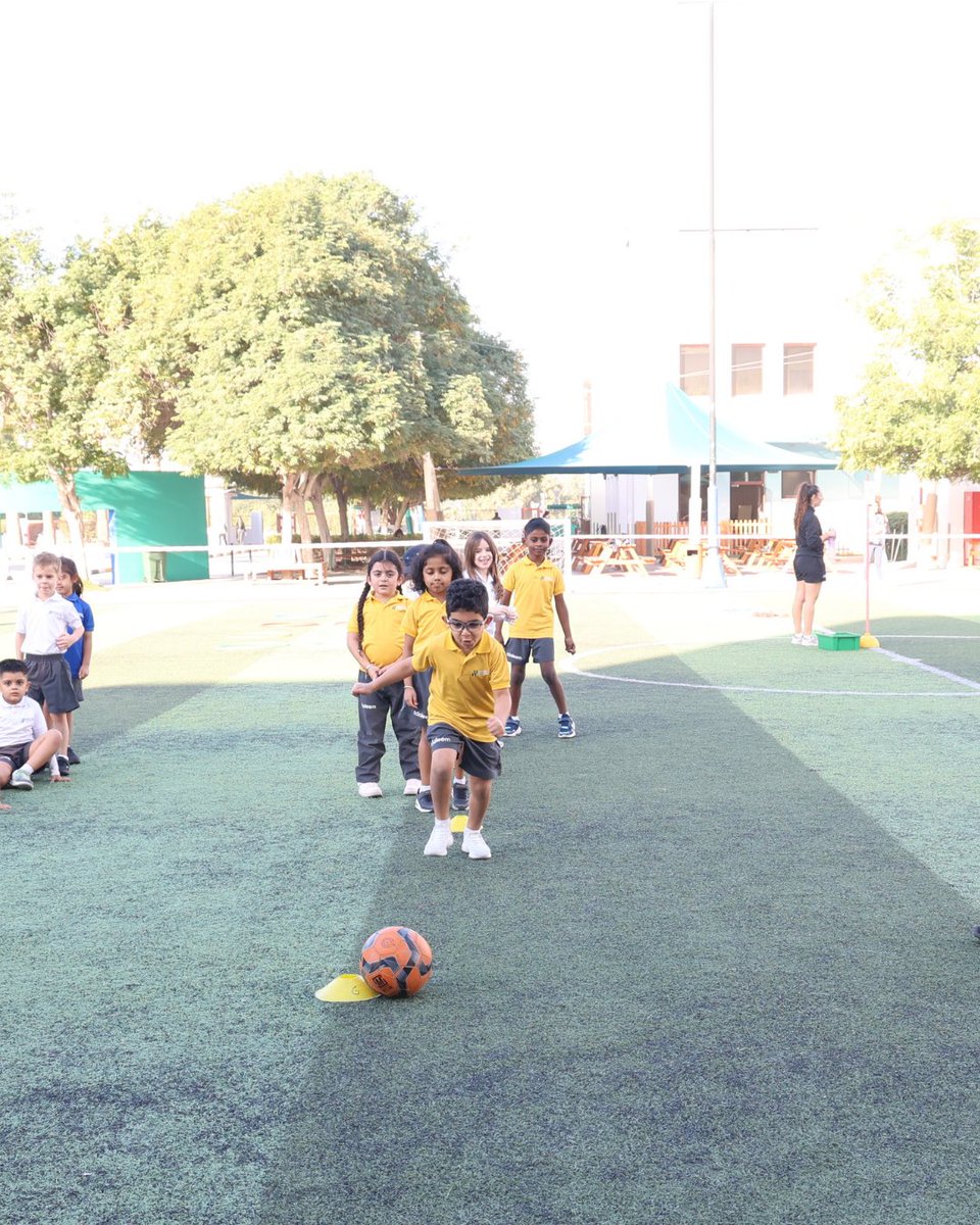 GreenfieldIntS's tweet image. Setting the tone for Term 2 with a positive and engaging atmosphere at our KG2 &amp;amp; Grade 1 Sports Days. Students took part in a variety of fun fitness activities, demonstrating IB Learner Profile attributes.

#ThrivingTogether #SportsDays