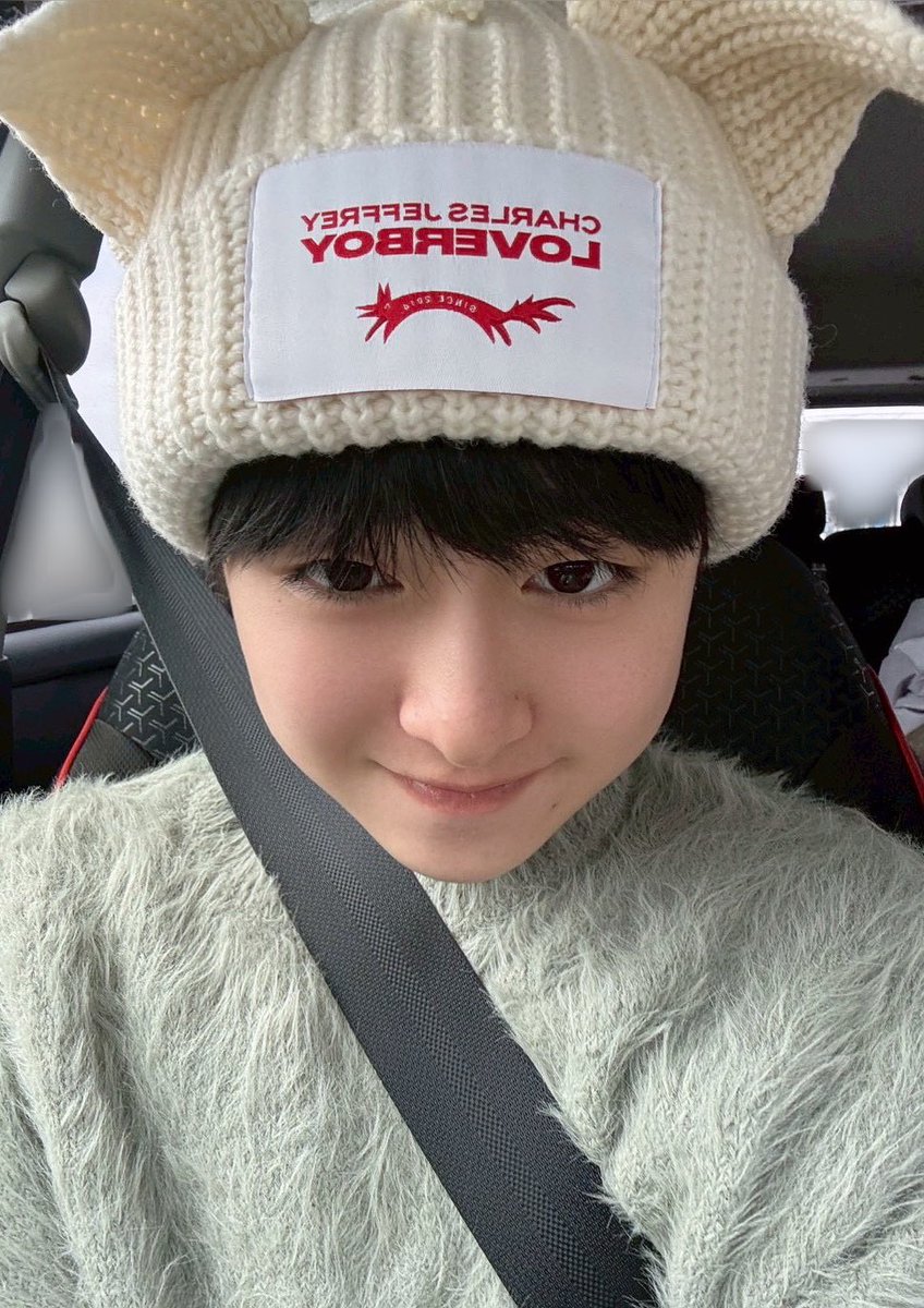 ニット帽似合ってますか？ リストくんとお買い物でゲット！！ #神戸