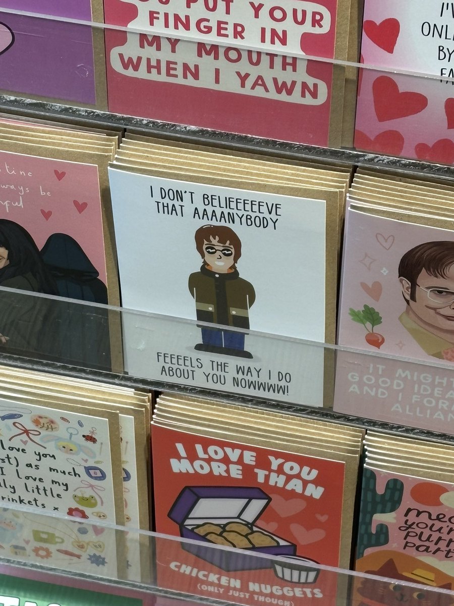 if anyone wants to get me a valentine's card