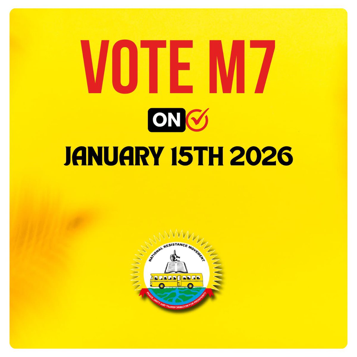 It’s coming home on 15th Jan. <a href="/KagutaMuseveni/">Yoweri K Museveni</a> is bringing it home #ProtectingTheGains