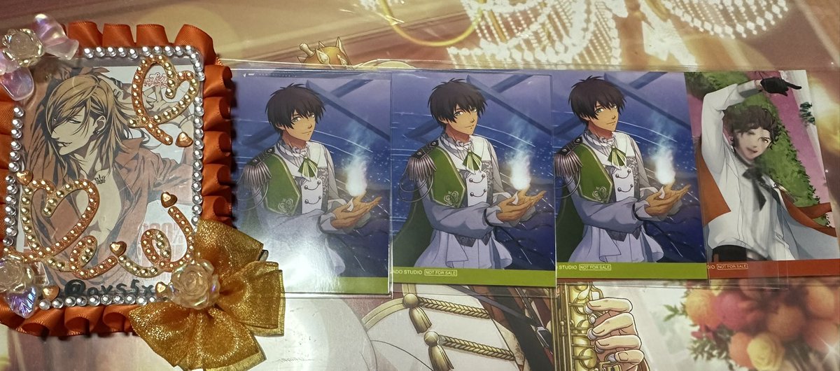 交換】うたプリ 15th Anniversary CD 特典 メッセージカード