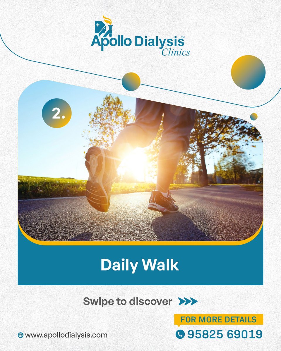 ApolloDialysis's tweet photo. Small habits can make a big difference to kidney health
By adopting a few simple daily practices, you can support your kidneys and improve your overall well-being.

For more details: 9582569019
https://t.co/RykLlLFv8s

#HealthyHabits #DialysisCare #KidneyCare  #apollodialysis https://t.co/pw8VvBma5b