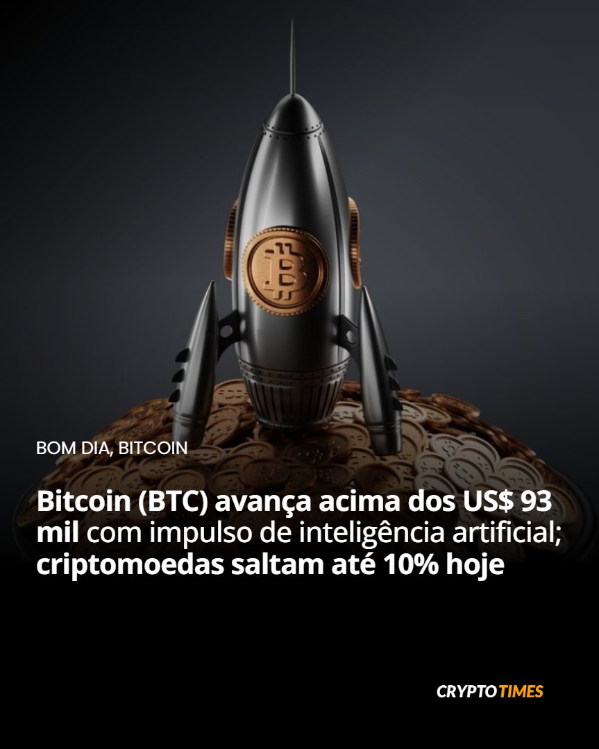 O bitcoin (BTC) é negociado acima dos US$ 93,5 mil na manhã desta  terça-feira (6), com uma leve alta nas primeiras horas do dia. Veja o  desempenho das dez maiores criptomoedas do