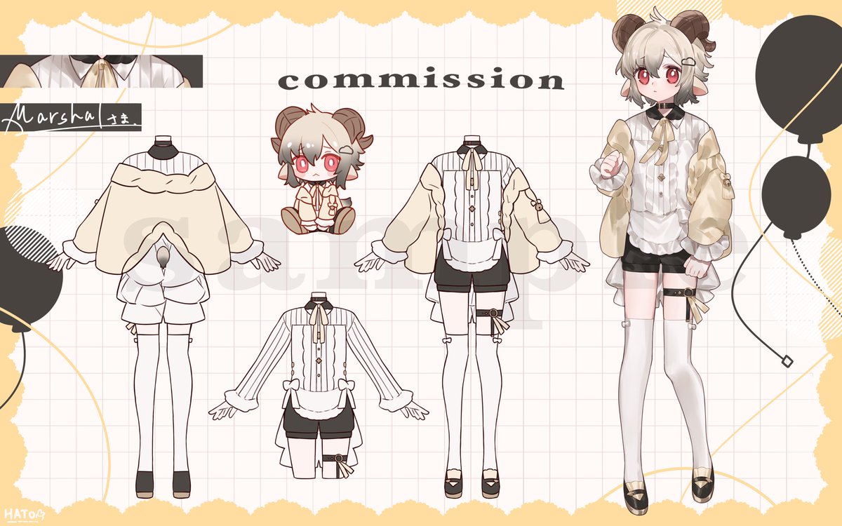 lbirt_'s tweet photo. skeb 衣装デザイン🐐𝙏𝙝𝙖𝙣𝙠 𝙮𝙤𝙪¨̮♡
#commission https://t.co/6zwqmQomH9