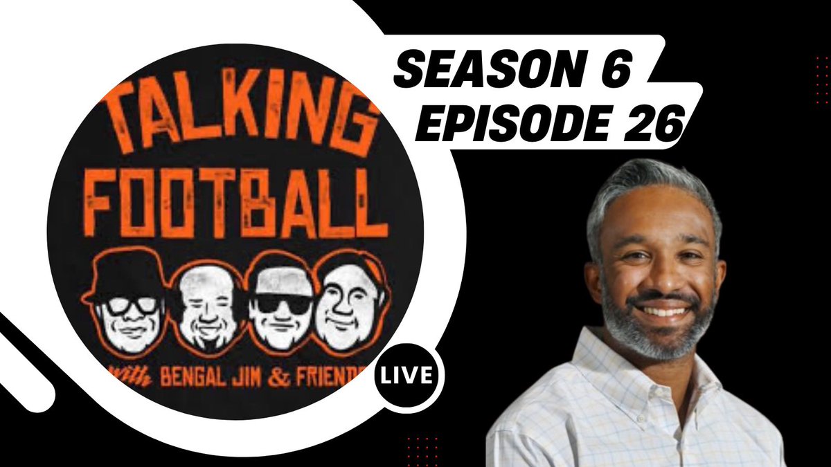 Our final episode of the 2025 season tonight at 8:00 LIVE on FB, X and YouTube! 

<a href="/Ben_Baby/">Ben Baby</a> joins us from <a href="/espn/">ESPN</a> to recap the 2025 season and what needs to happen this offseason to get back to the Super Bowl! 

Subscribe and watch : youtube.com/live/2hdXMgMOt…