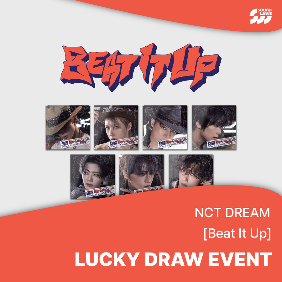 NCT DREAM 'Beat It Up' LUCKY DRAW EVENT OPEN #NCTDREAM #BeatItUp