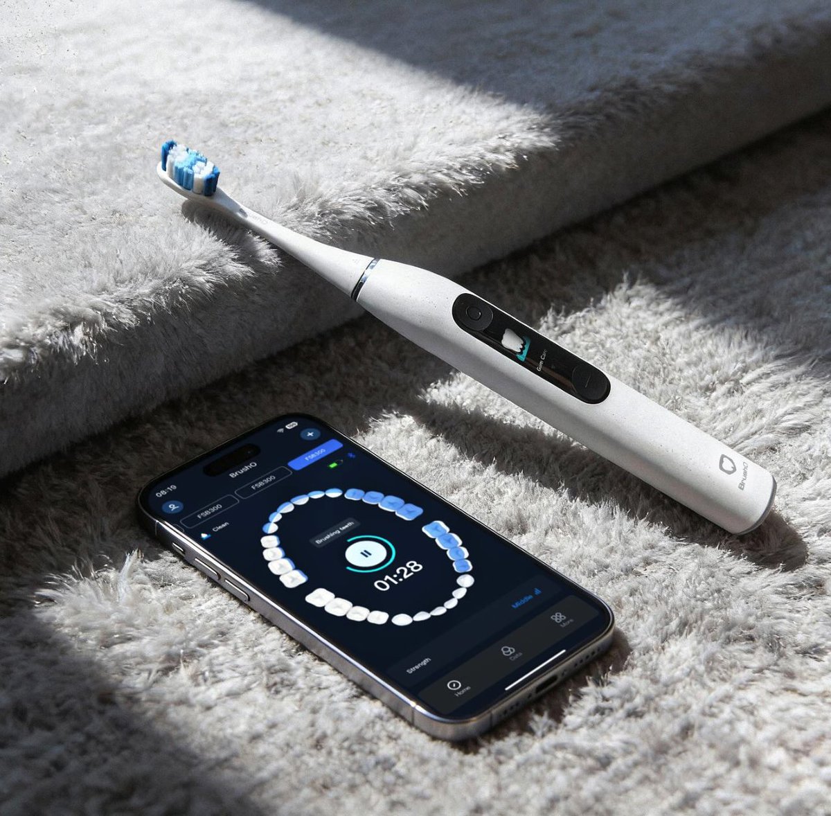 BrushONetwork's tweet image. AI-powered brushing that knows where you’ve brushed and where you haven’t.

BrushO monitors tooth coverage in real time, guiding you through 6 zones and 16 surfaces for complete cleaning, no blind spots 😉

#BrushO #AiToothbrush #SmartBrushing