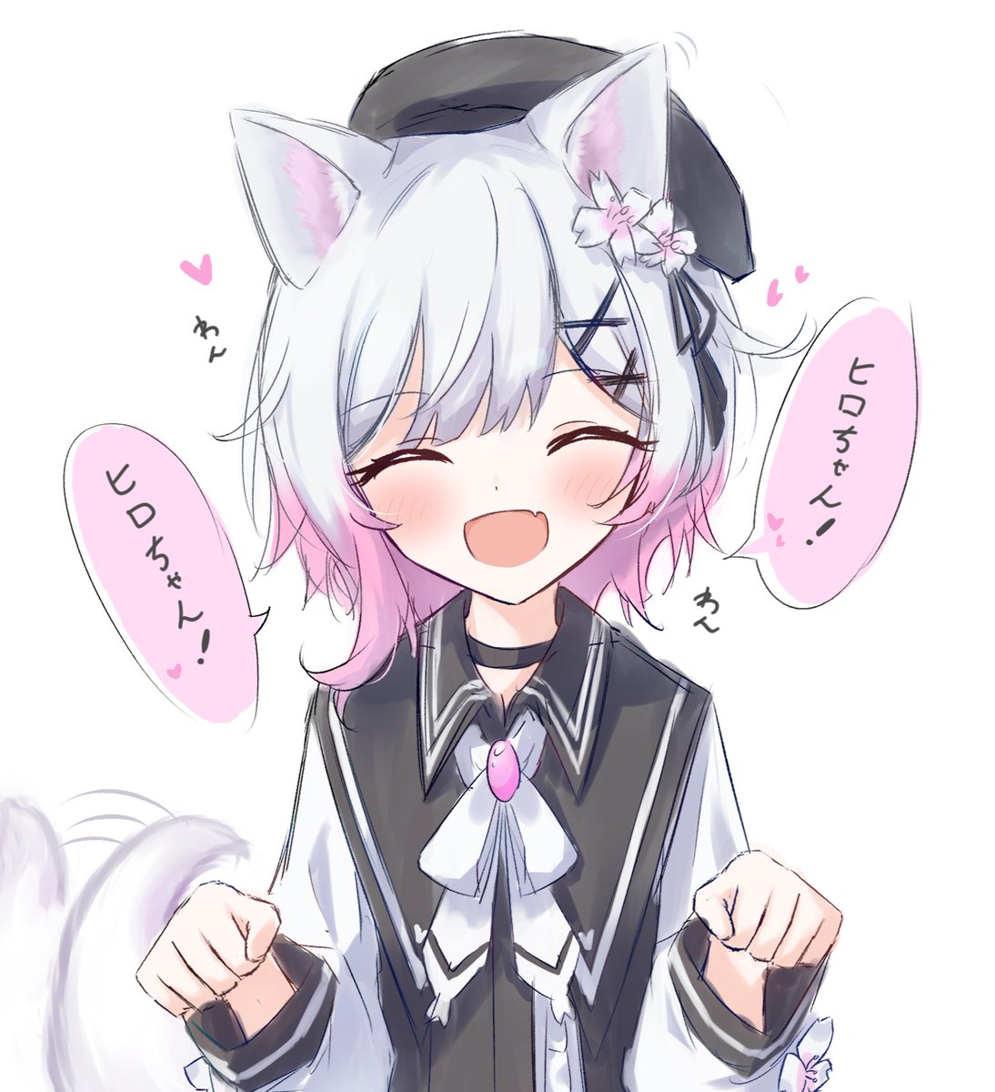 桜羽💢💢エマ💢💢💢そんな無防備にしっぽをふって近寄ってきて💢💢正しくないッ💢💢💢

 #まのさば二次創作