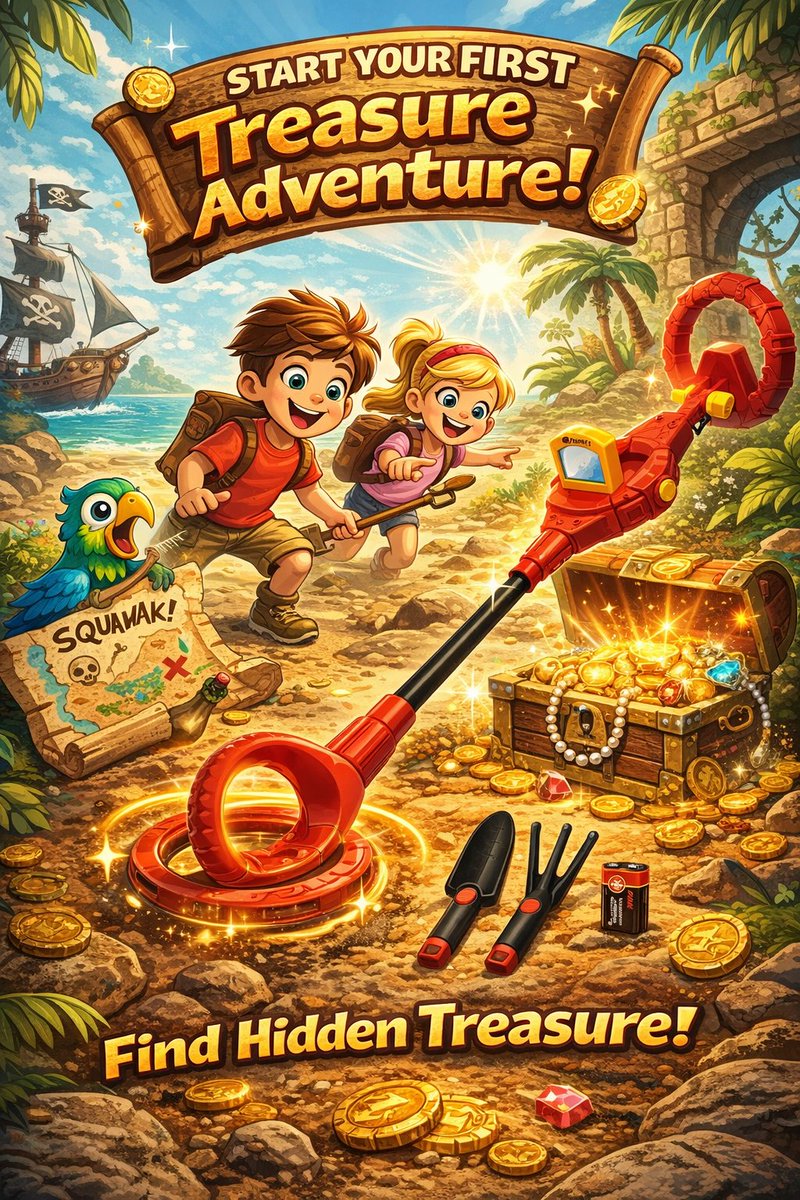 New Year Limited 🎆 | Year-End Sale
A gift kids actually use.
PANCKY Kids Metal Detector (3–10): lightweight, waterproof &amp; beginner-friendly.
⏰ Limited stock—last chance of the year!
👉 panckydetectors.com/products/panck…
#NewYearDeals #KidsGift #PANCKY #LimitedOffer