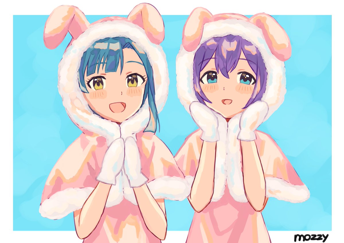 🐰

#七尾百合子
#望月杏奈