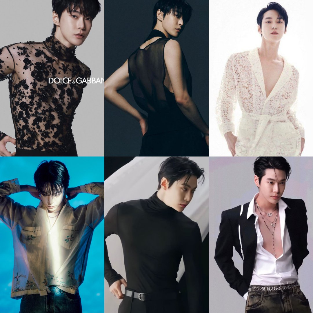 Men with tiny waist? Yes that's D&amp;G GBA Kim Doyoung &amp; his tiny waist with broad shoulders 😌 eat it up easily