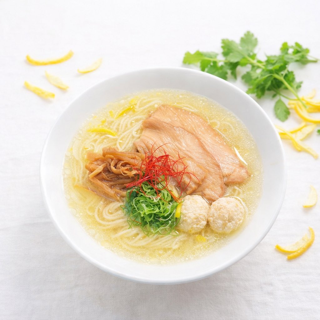 本日夜より
季節限定「ゆず塩そば」
柚子果汁たっぷりの贅沢な一杯。
くろくの柚子はホント違うよね。
と言ってもらいたいラーメンに仕上げてます。
本日17時半〜果汁が無くなるまで。
旬の一杯逃すことなく！
お楽しみに🤙
#仙臺くろく
#ゆず塩そば
#今年も仕上がってます