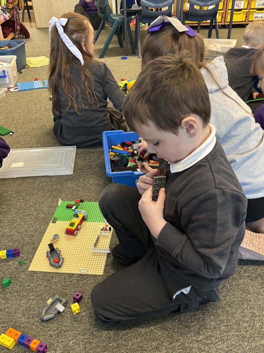 P3b are improving our meta skills by creating our own builds and cooperating with others! Thank you Cathy &amp; Sam for adding lots of interesting pieces to our Lego kits! We love exploring all the new shapes and deciding how to use them! <a href="/ASP180/">All Saints Primary School, Greenock</a>