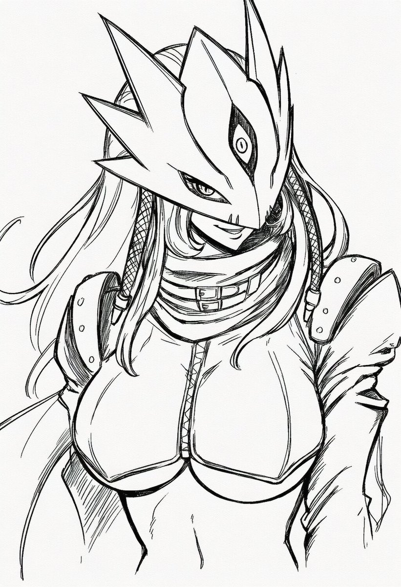 aaki86sp's tweet image. ベルスターモン　sfw