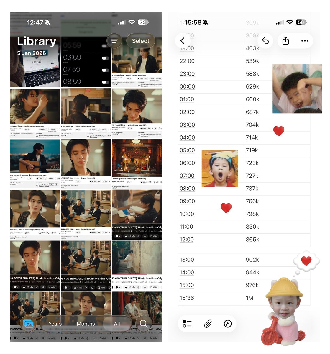 memothai_'s tweet image. บันทึกการเดินทางของคุนแม่ 😂♥️