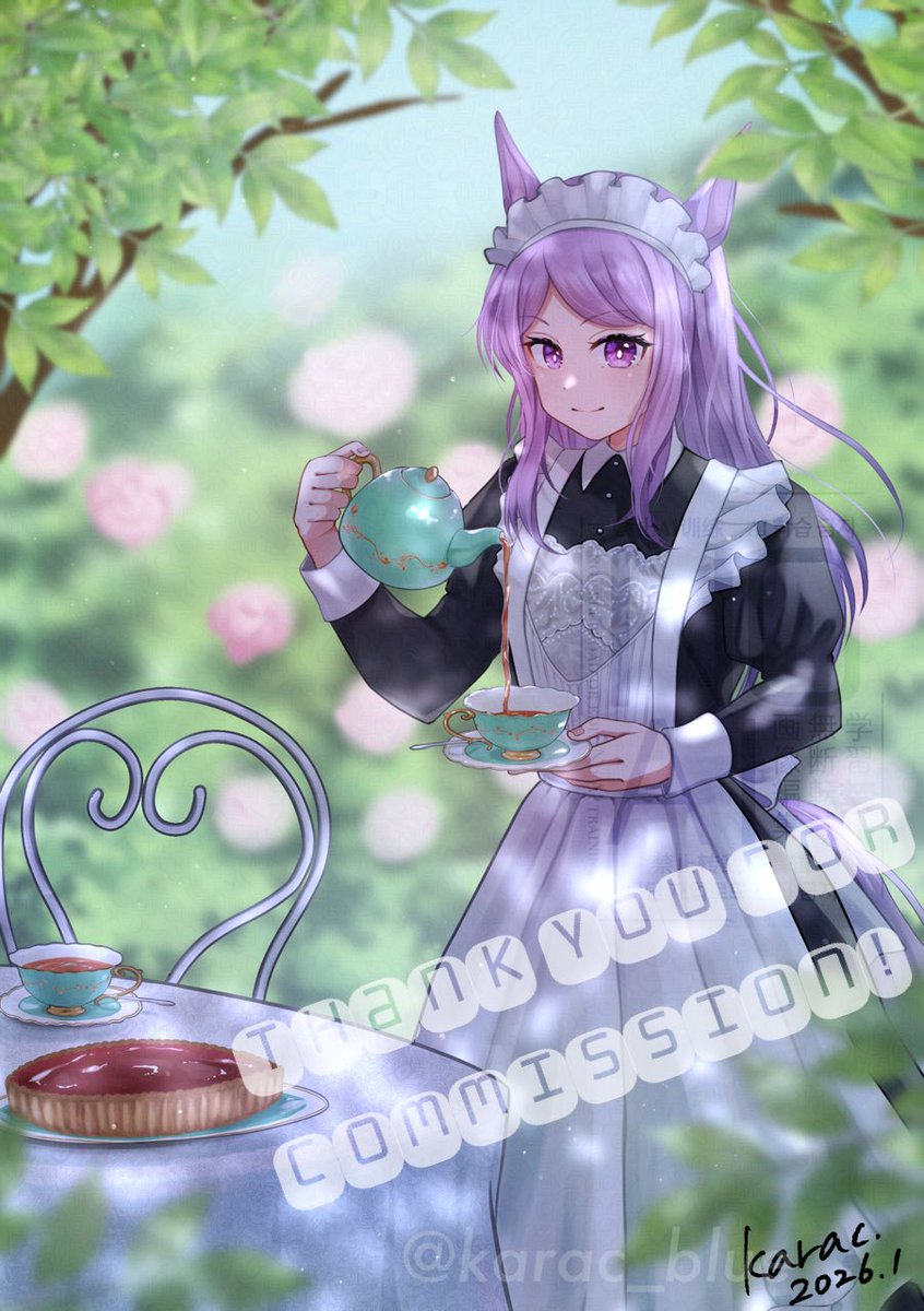 ガーデンアフタヌーンティーなクラシカルメイドマックちゃん🫖☕️
描かせていただきました🙏🏻💓
skebありがとうございました🙇🏻‍♀️✨
#Skeb募集中 #skeb